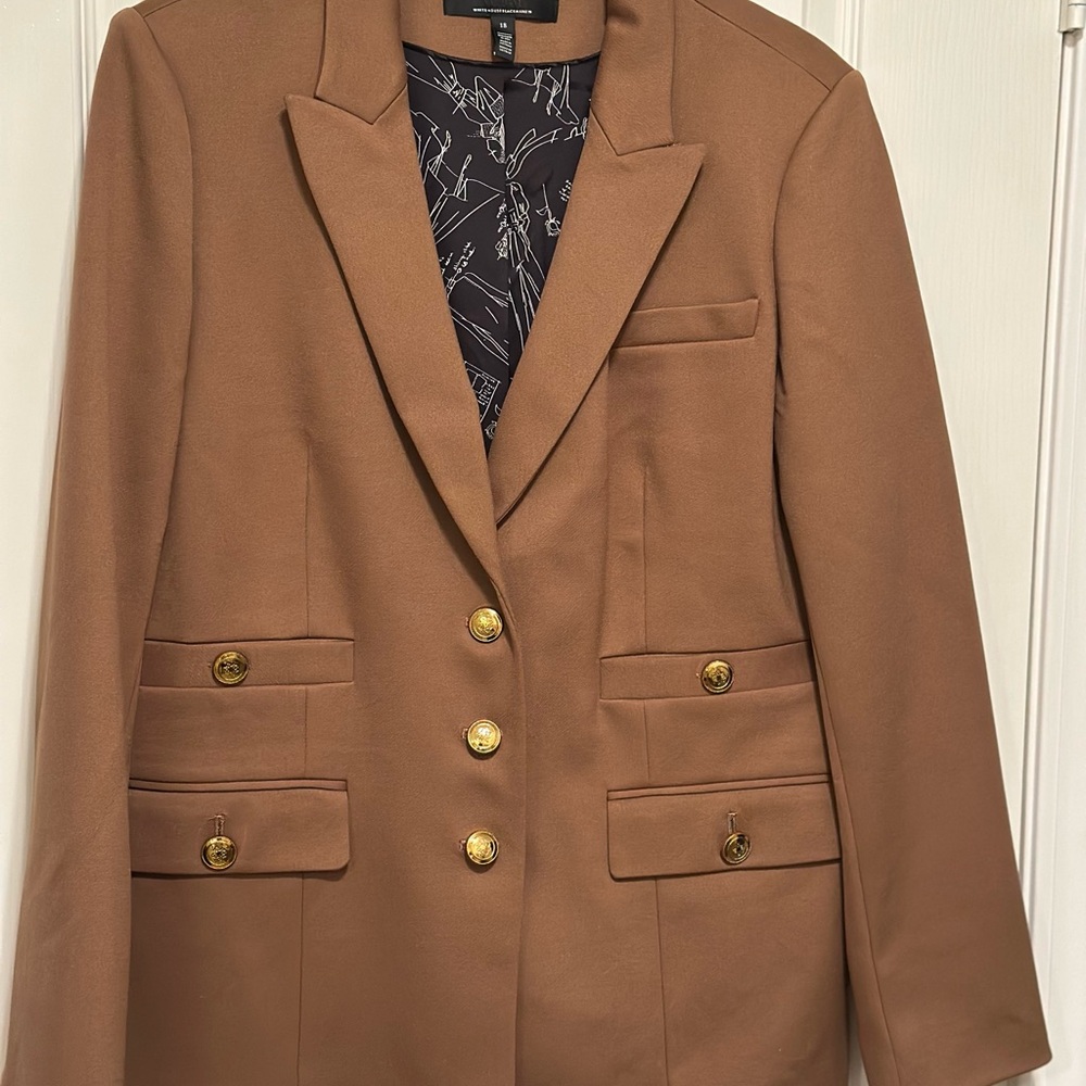 White House Black Market Brown Blazer - Never Worn